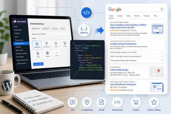 Schema Markup no WordPress